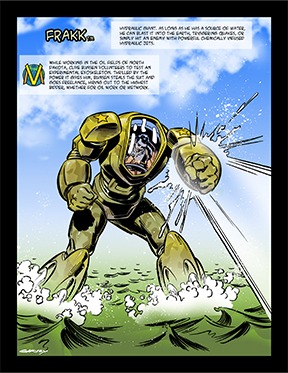 Frakk Vortex Universe Comic Book Character