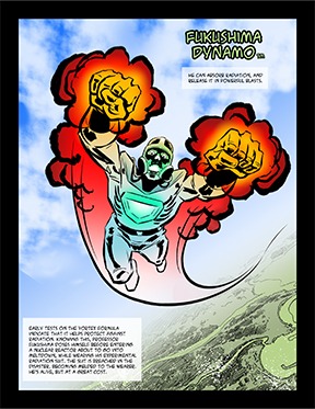 Fukushima Dynamo Vortex Universe Comic Book Character