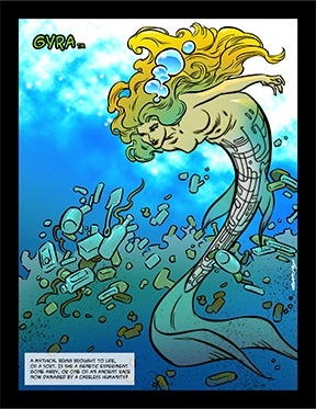 Gyra Vortex Universe Comic Book Character